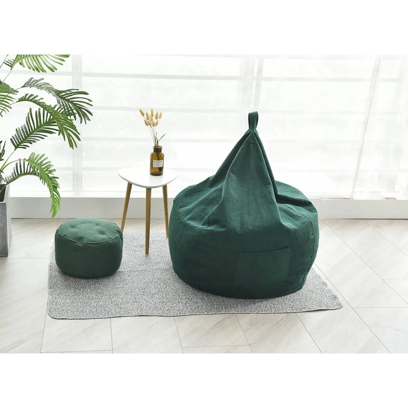 غطاء كرسي Bean Bag بسحّاب مقاوم للماء للاستخدام الخارجي